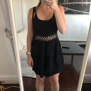 Topshop black dress